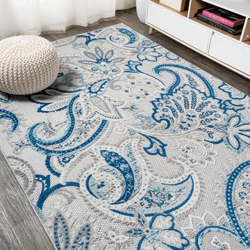 Gordes Paisley High-low Indoor/outdoor Area Rug